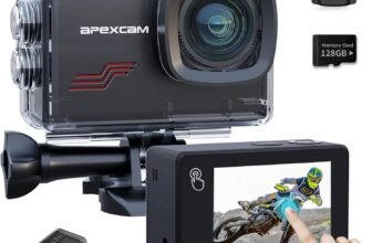 Apexcam M80PRO – Cámara Deportiva por 52,46€ (42% de descuento)