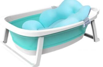 Babify Lagoon por solo 18,56€ (52% de descuento) en esta bañera plegable de bebé