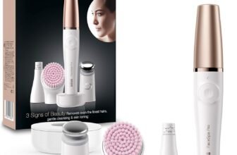 Braun FaceSpa Pro 912 – Depiladora Facial para Mujer por 75€ (46% de descuento)