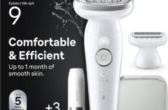 Braun Silk-épil 9 – Depiladora Eléctrica por 112,32€ (38% de descuento)