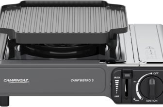Campingaz Camp Bistro 3 Griddle Combo – Hornillo y Plancha para Camping por 35,89€ (28% de descuento)