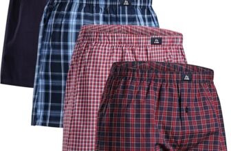 DANISH ENDURANCE Pack de 4 Calzoncillos Boxer por 25,45€ (42% de descuento)