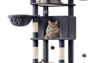 Feandrea PCT183G02 – Árbol Grande para Gatos de 190,7 cm por 62,24€ (25% de descuento)