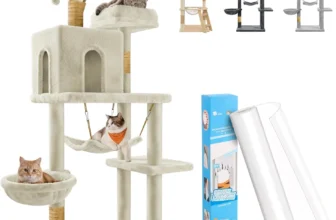 JUPPLIES Árbol Rascador para Gatos de 143cm