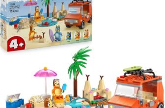 LEGO Bluey Excursión Familiar a la Playa de Bluey