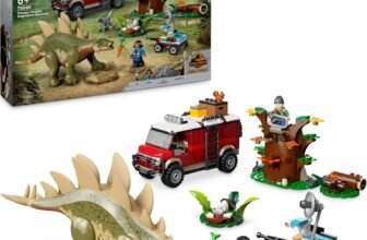 LEGO Jurassic World Misiones Dinosaurio Descubrimiento del Stegosaurus