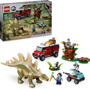 LEGO Jurassic World Misiones Dinosaurio Descubrimiento del Stegosaurus