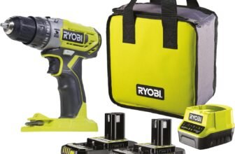 RYOBI 18V ONE+ – Taladro Percutor con Baterías por 92,99€ (45% de descuento)