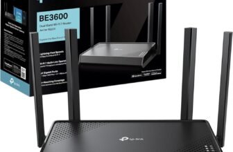 TP-Link Archer BE220 – Router Dual Band Wi-Fi 7 BE3600 por 68,99€ (31% de descuento)