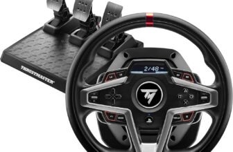 Thrustmaster T248 – Volante de Carreras con Pedales para PS5, PS4 y PC por 249€ (29% de descuento)