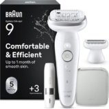 Braun Silk-épil 9 – Depiladora Eléctrica por 112,32€ (38% de descuento)