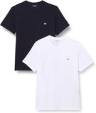 Emporio Armani Crew Neck T-Shirt (pack de 2) – Camisetas para Hombre por 50,22€ (28% de descuento)