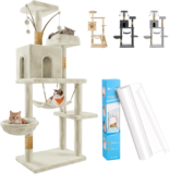 JUPPLIES Árbol Rascador para Gatos de 143cm por 45,55€ – 24% de descuento en esta torre de actividades felina