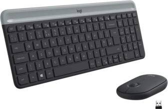 Logitech MK470 Combo Teclado y Ratón Inalámbrico por 36,09€ (42% de descuento)