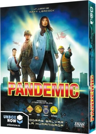 Pandemic por 29,98€ – 40% de descuento en este juego de mesa cooperativo