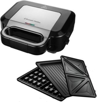 Russell Hobbs Creations – Sandwichera 3 en 1 por 39,20€ (40% de descuento)