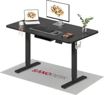 SANODESK QS+ 120x60cm – Escritorio Elevable Eléctrico por 104,99€ (27% de descuento)