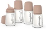 Suavinex Pack de 4 Biberones Anticólicos Zero Zero por 45,52€ (27% de descuento)