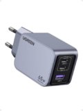 UGREEN Nexode Pro 65W por solo 37,49€ (25% de descuento) en este cargador GaN de 3 Puertos
